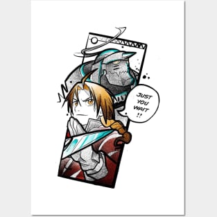 fullmetal alchemist Posters and Art